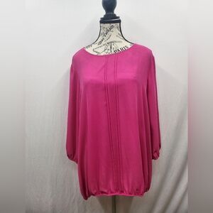 Beautiful hot pink blouse!